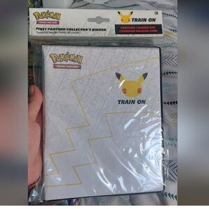 Pokemon Collector's Binder with Pikachu Design